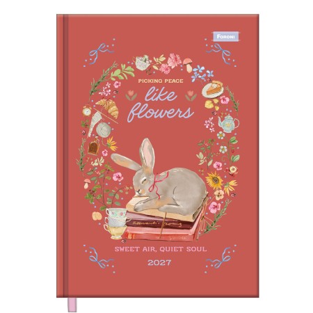 Foto ilustrativa Agenda Costurada Milly