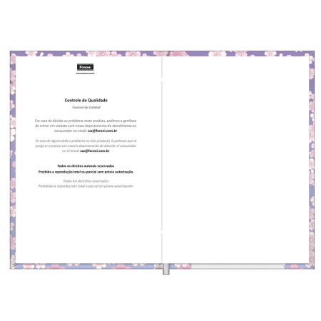 Foto ilustrativa Agenda Costurada Pop Collection