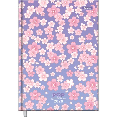 Foto ilustrativa Agenda Costurada Pop Collection