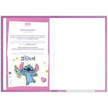 Foto ilustrativa Agenda Costurada Stitch