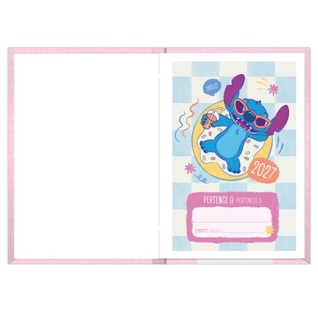 Foto ilustrativa Agenda Costurada Stitch