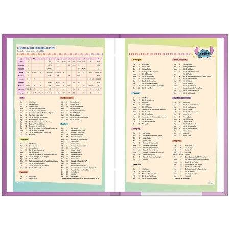 Foto ilustrativa Agenda Costurada Stitch