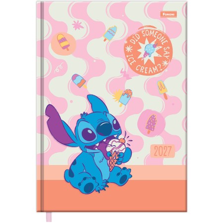 Foto ilustrativa Agenda Costurada Stitch