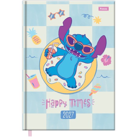 Foto ilustrativa Agenda Costurada Stitch