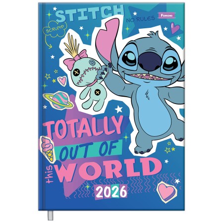 Foto ilustrativa Agenda Costurada Stitch