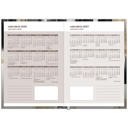 Foto ilustrativa Agenda Costurada Urban