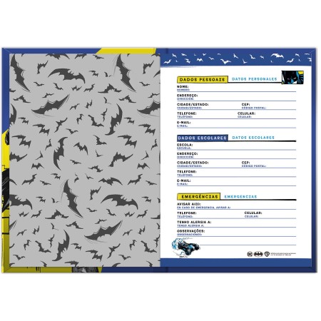 Foto ilustrativa Agenda Escolar Batman