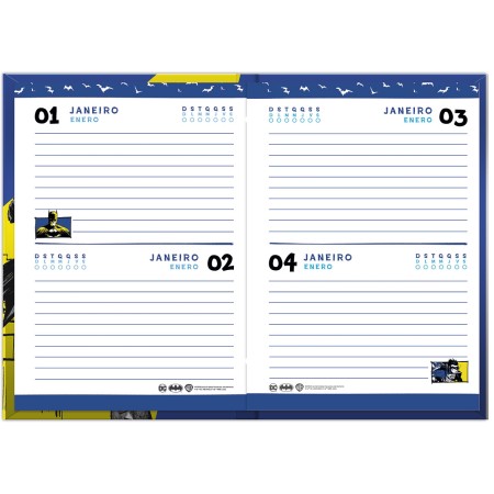 Foto ilustrativa Agenda Escolar Batman
