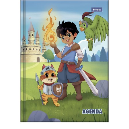 Foto ilustrativa Agenda Escolar Foroni Mix