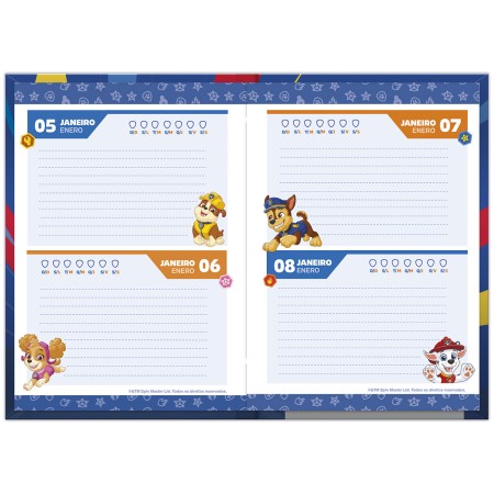 Foto ilustrativa Agenda Escolar Patrulha Canina