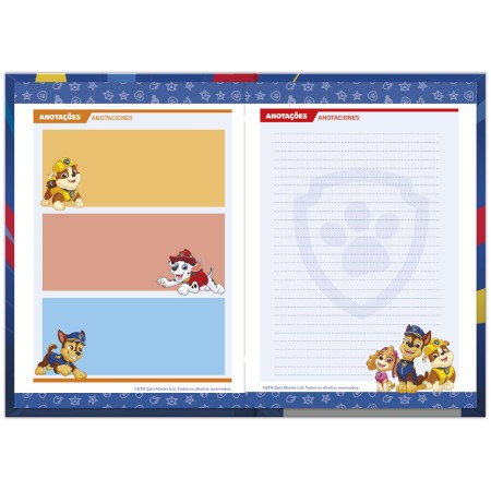 Foto ilustrativa Agenda Escolar Patrulha Canina