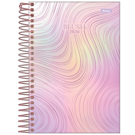Foto ilustrativa Agenda Espiral Blush