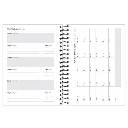 Foto ilustrativa Agenda Espiral Cliff
