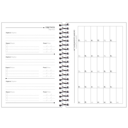 Foto ilustrativa Agenda Espiral Cliff