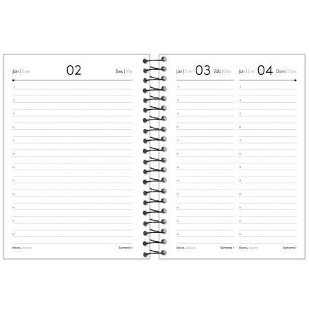 Foto ilustrativa Agenda Espiral Cliff