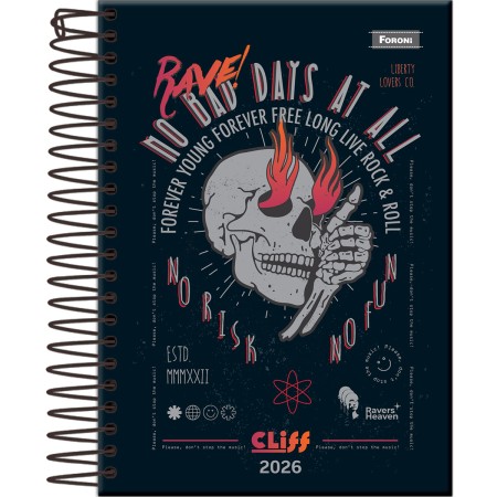 Foto ilustrativa Agenda Espiral Cliff