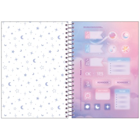 Foto ilustrativa Agenda Espiral Cosmos