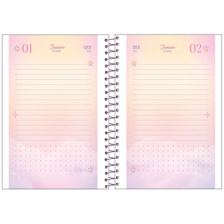 Foto ilustrativa Agenda Espiral Cosmos