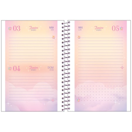 Foto ilustrativa Agenda Espiral Cosmos