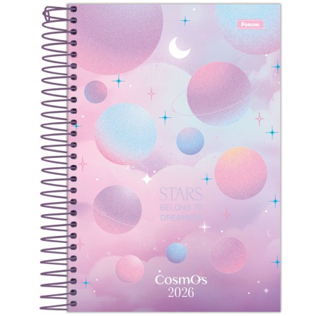 Foto ilustrativa Agenda Espiral Cosmos