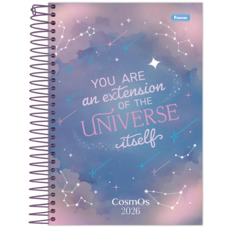 Foto ilustrativa Agenda Espiral Cosmos