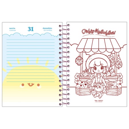 Foto ilustrativa Agenda Espiral Doll