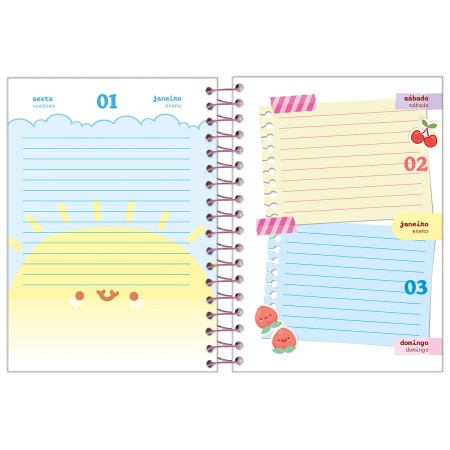 Foto ilustrativa Agenda Espiral Doll