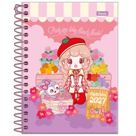Foto ilustrativa Agenda Espiral Doll