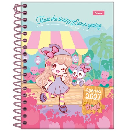 Foto ilustrativa Agenda Espiral Doll