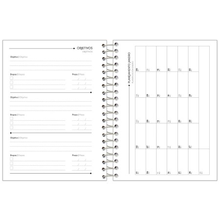 Foto ilustrativa Agenda Espiral Ever