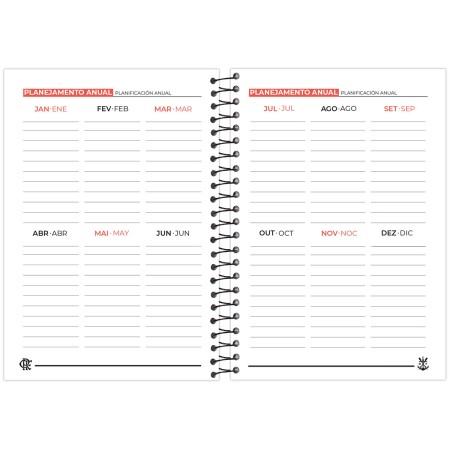 Foto ilustrativa Agenda Espiral Flamengo