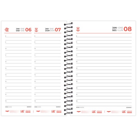 Foto ilustrativa Agenda Espiral Flamengo