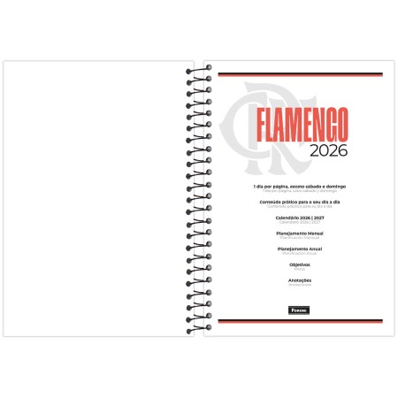 Foto ilustrativa Agenda Espiral Flamengo