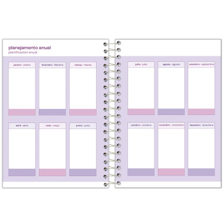 Foto ilustrativa Agenda Espiral Flashy