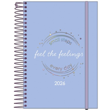 Foto ilustrativa Agenda Espiral Fluor Mix Soft