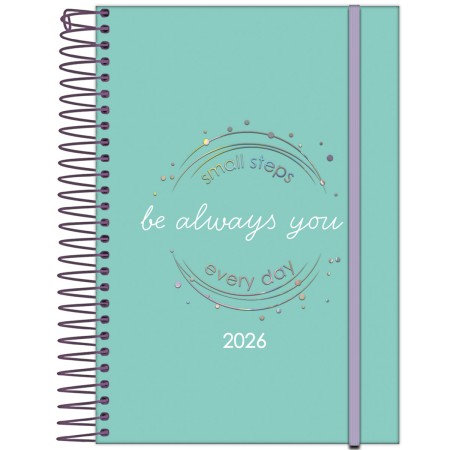 Foto ilustrativa Agenda Espiral Fluor Mix Soft