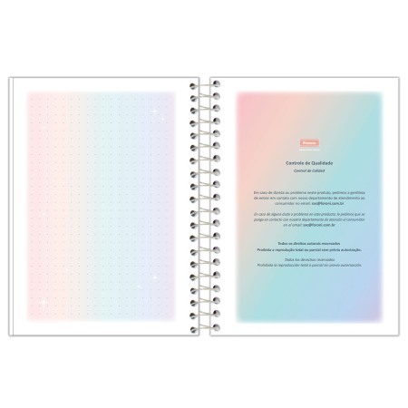 Foto ilustrativa Agenda Espiral Fluor Mix Soft