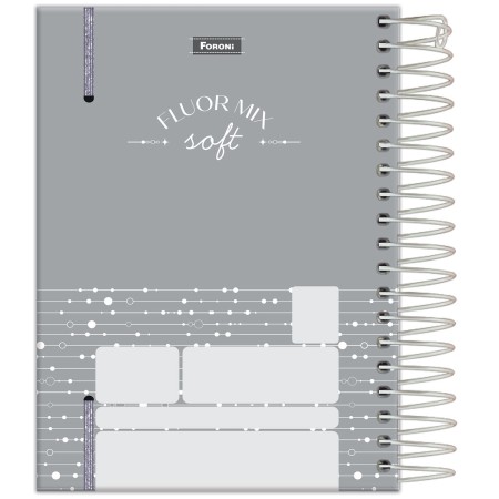 Foto ilustrativa Agenda Espiral Fluor Mix Soft