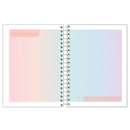 Foto ilustrativa Agenda Espiral Fluor Mix Soft