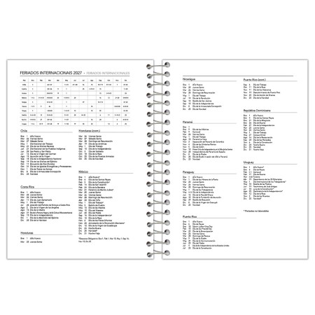 Foto ilustrativa Agenda Espiral Joyful Mind