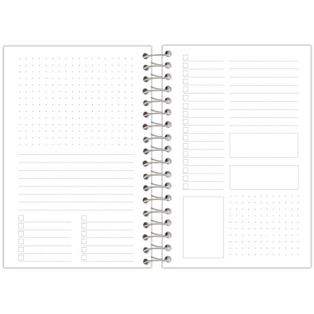 Foto ilustrativa Agenda Espiral Joyful Mind