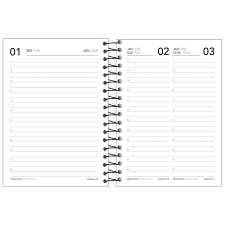Foto ilustrativa Agenda Espiral Jump