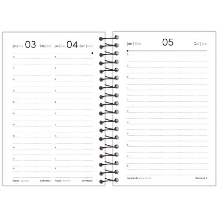 Foto ilustrativa Agenda Espiral Jump