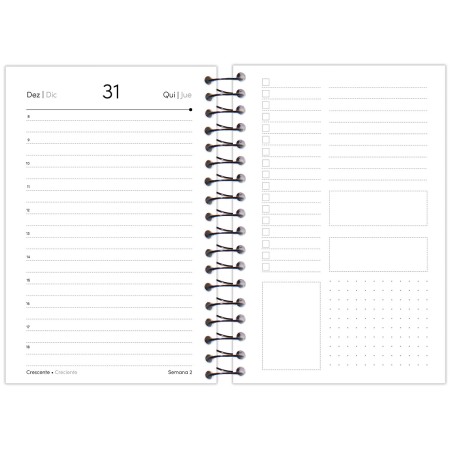 Foto ilustrativa Agenda Espiral Jump