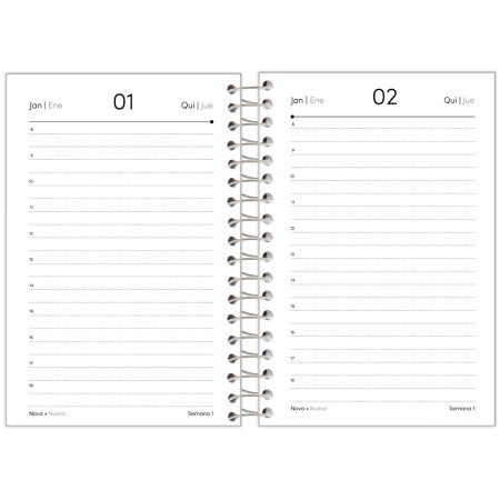 Foto ilustrativa Agenda Espiral Like It