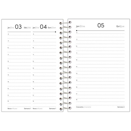 Foto ilustrativa Agenda Espiral Like It