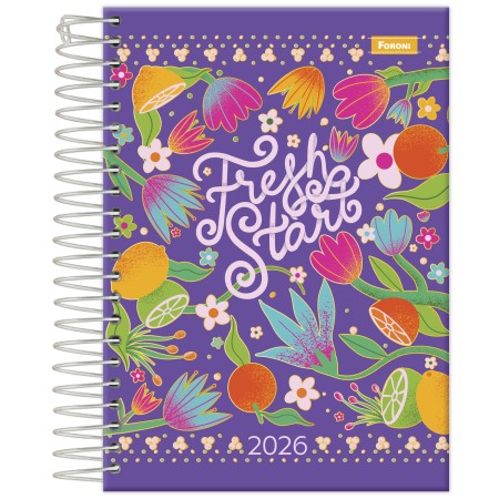 Foto ilustrativa Agenda Espiral Lush