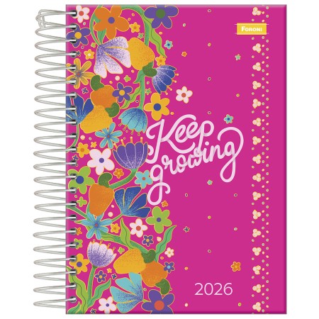 Foto ilustrativa Agenda Espiral Lush