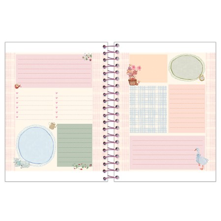 Foto ilustrativa Agenda Espiral Milly