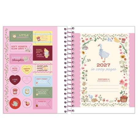Foto ilustrativa Agenda Espiral Milly